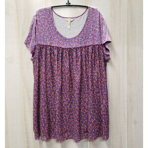 Matilda Jane Purple Floral Tunic, XL, Walking on a Cloud, Babydoll style, 27632T